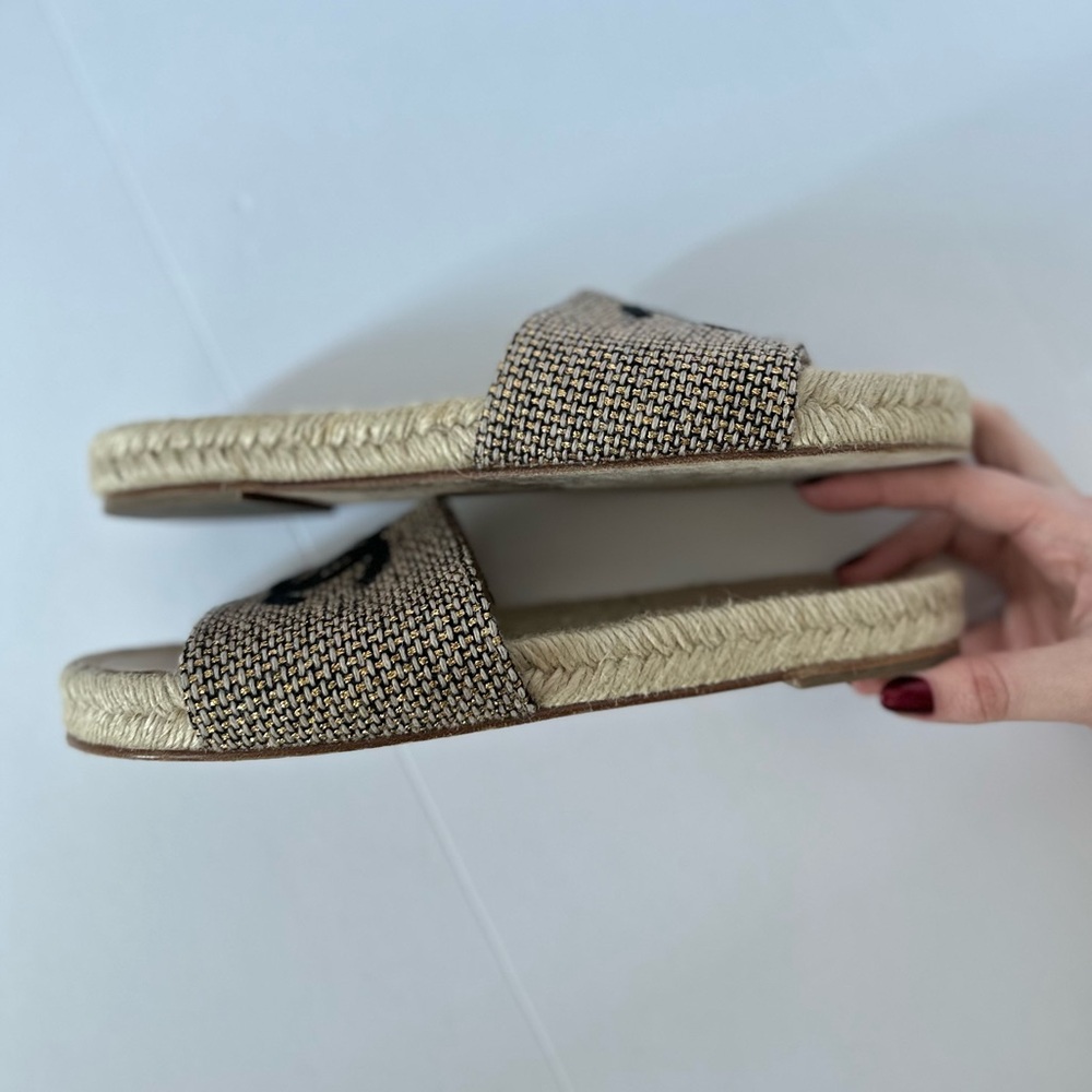 Chanel Espadrille Slides - Picture 11 of 15